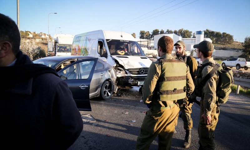 תאונת דרכים קטלנית ליד עפרה. נהג כבן 40 נהרג