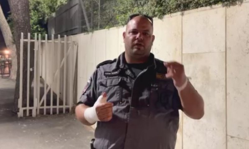 הפקח משחזר: הרכב בא לכיווני, אני נמלטתי ונפגעתי