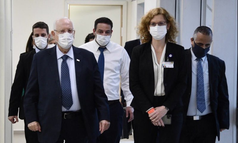 ריבלין לצוותי הרפואה: "אנו אסירי תודה לכם"