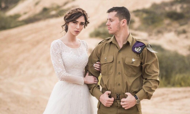 הקצין הסרוג על אשתו: "היא הגיבורה האמיתית"