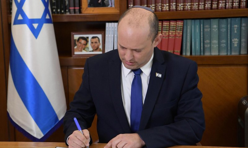 צמרת סרוגה: צפו בתמונה ההיסטורית מלשכת רה"מ