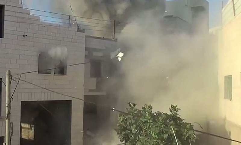 צפו: כך צה"ל הרס את בית המחבל