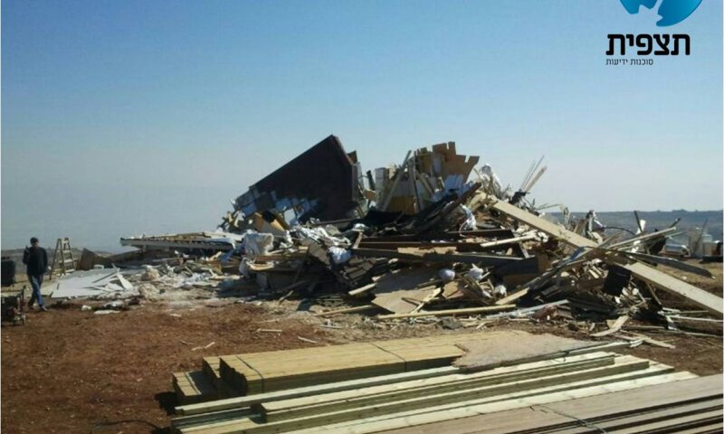 "הריסת הבית של מנכ"ל הוועד &ndash;'תג מחיר' של שר הביטחון"