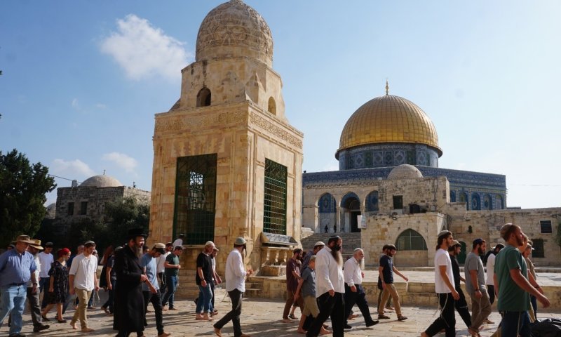 תקדים: אושרה תפילה יהודית בהר הבית