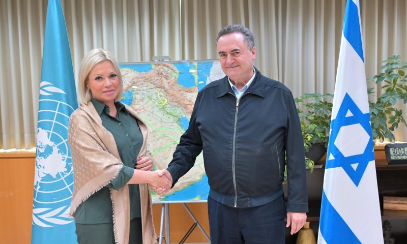 כ"ץ לשליחת האו"ם: "אם אתם לא תעשו אנחנו נעשה, ובעוצמה רבה"