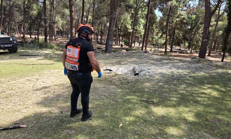 אזעקות ביקנעם, בכרמל ובעמקים, פצוע מרסיסים במגידו