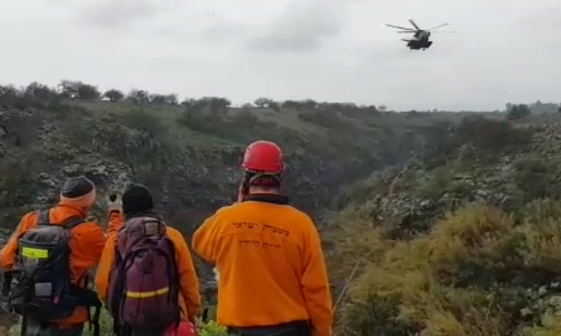 אחרי 8 שעות: גולש סנפלינג חולץ מנחל זוויתן ומת