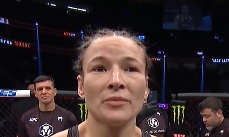 הלוחמת האוקראינית זכתה בקרב: "אני מודאגת ובוכה"