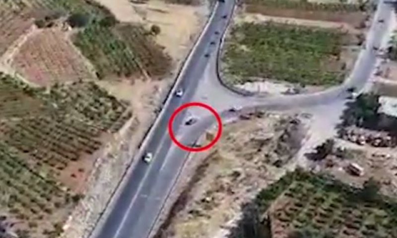 צפו: הרחפן המשטרתי תיעד נהיגה מטורפת של ערבי