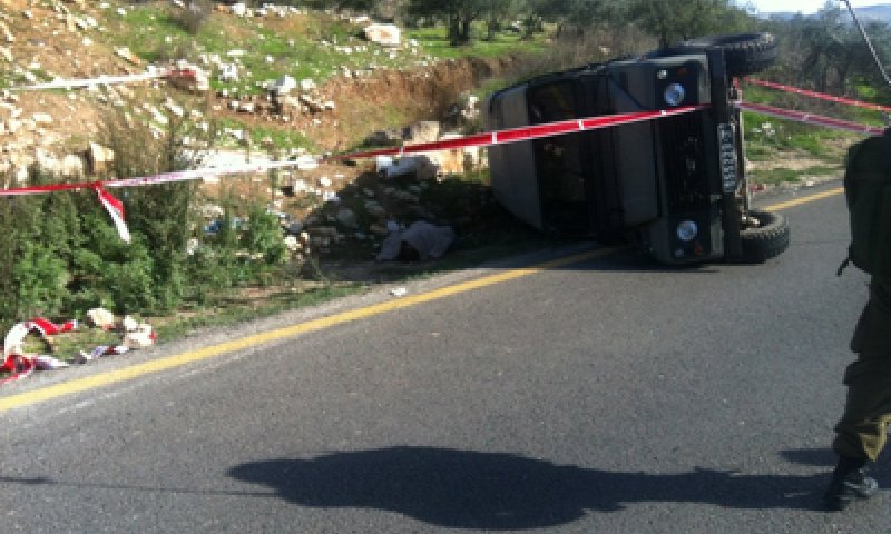 נסיון פיגוע בשומרון: ערבי ניסה לפגוע בחיילים וחוסל