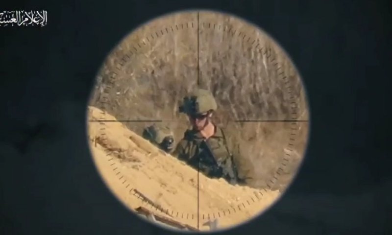 צלף חמאס תיעד ירי בחייל שנפל; האמת שונה לחלוטין
