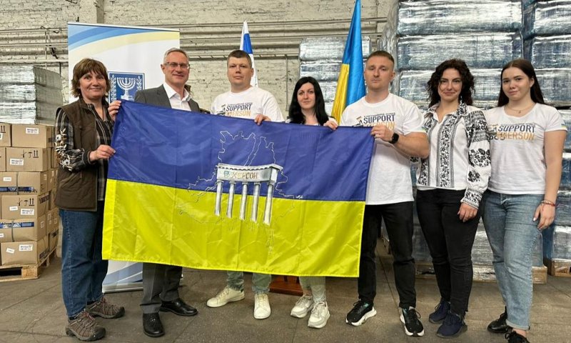 ישראל שולחת סיוע לנפגעי אסון פיצוץ הסכר באוקראינה