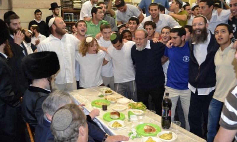 שבת אחים: תלמידי מכינת עלי פגשו את רבני בני ברק