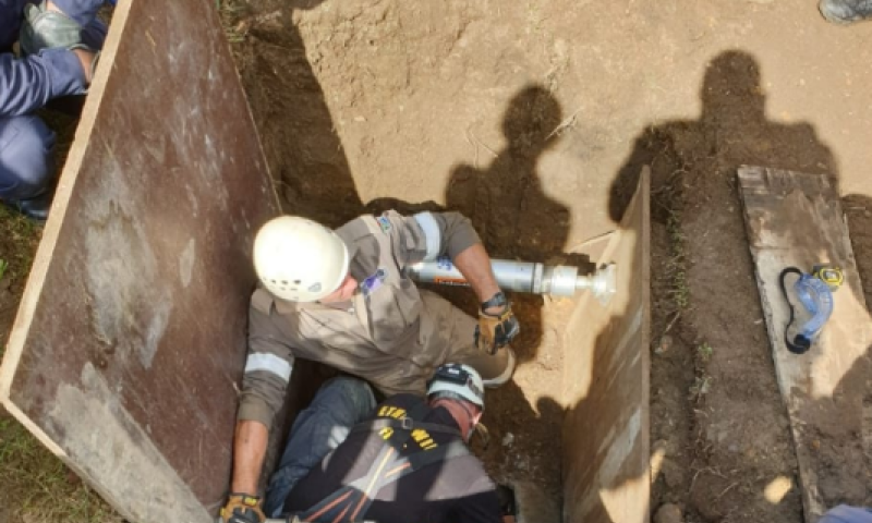 נס בדרום אפריקה: תינוקת נלכדה בבור- וחולצה בשלום