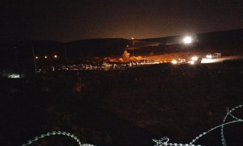 הצבא גידר את שכונת גבעת צבי בעפרה