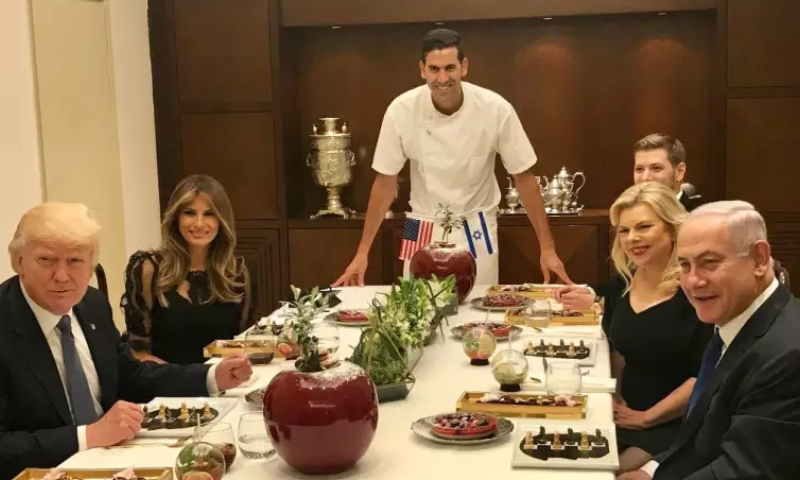 זהב והמבורגרים: נחשף התפריט הכשר עבור טראמפ