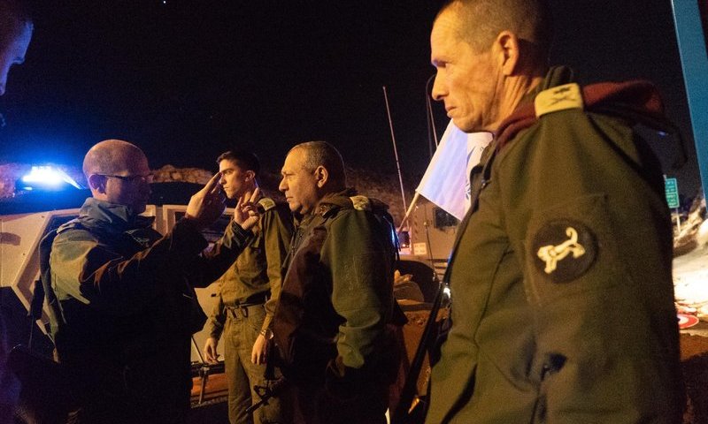 אייזנקוט בזירת הפיגוע: יתוגברו כוחות בתקופה הקרובה