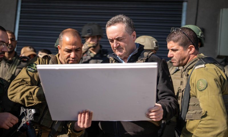 כ"ץ בזירת פיגוע הירי: "נבצע פעילות סיכול&nbsp;נרחבת"