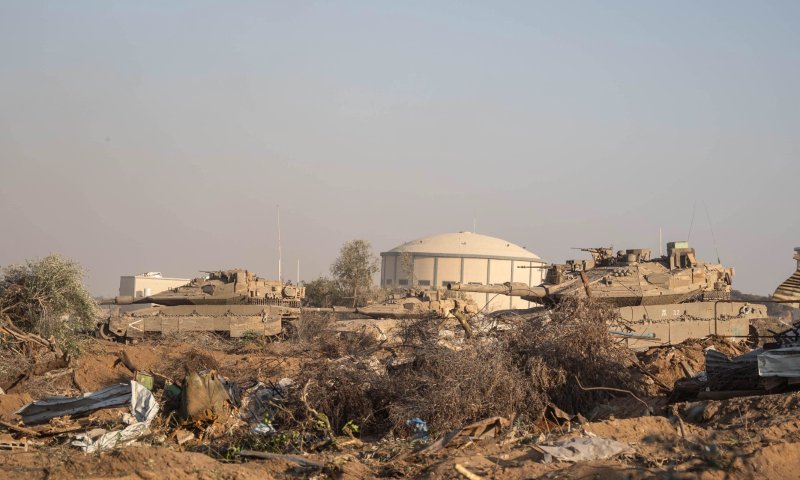 מתחת לעמדה של האו"ם: זה מה שצה"ל מצא במרכז הרצועה