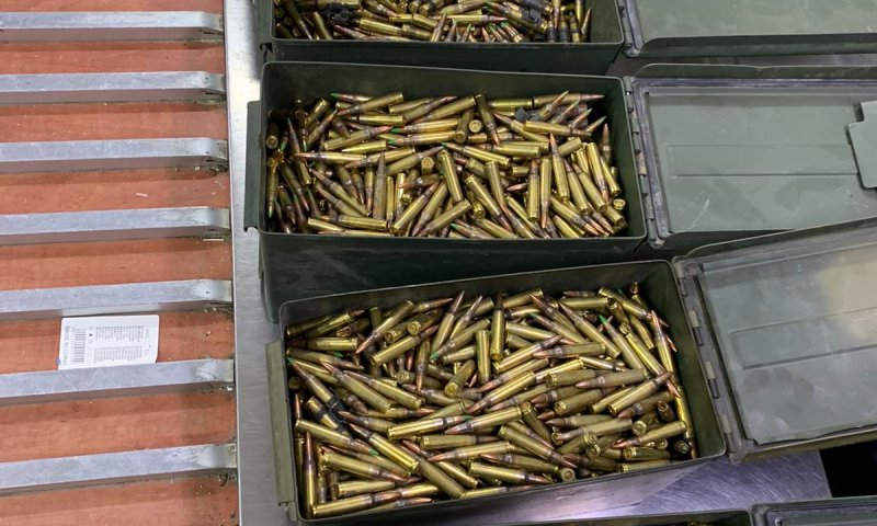 במעבר הבקעה סוכלה הברחה של 5,000 כדורים