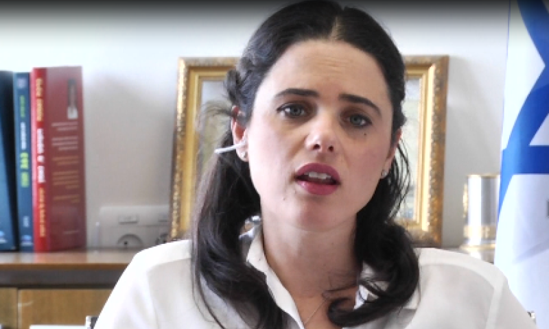 שקד: "לא פוסלת התמודדות על ראשות הממשלה". צפו