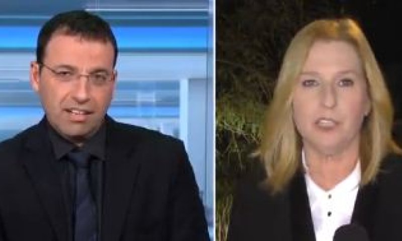 בשידור חי: רביב דרוקר תקף את ציפי לבני. צפו