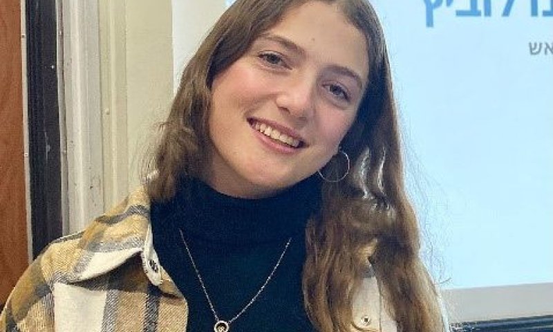 כבוד למגזר: אולפניסטית ממעלות &ndash; מתנדבת מצטיינת