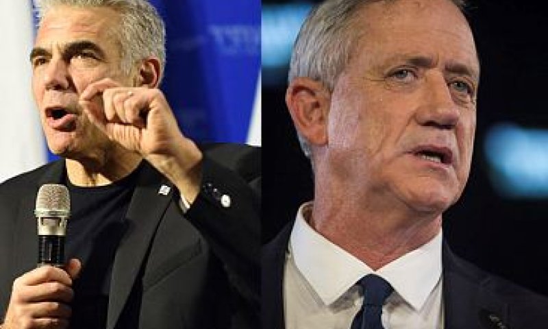 לקראת מפץ? התנאי של לפיד לאיחוד עם בני גנץ