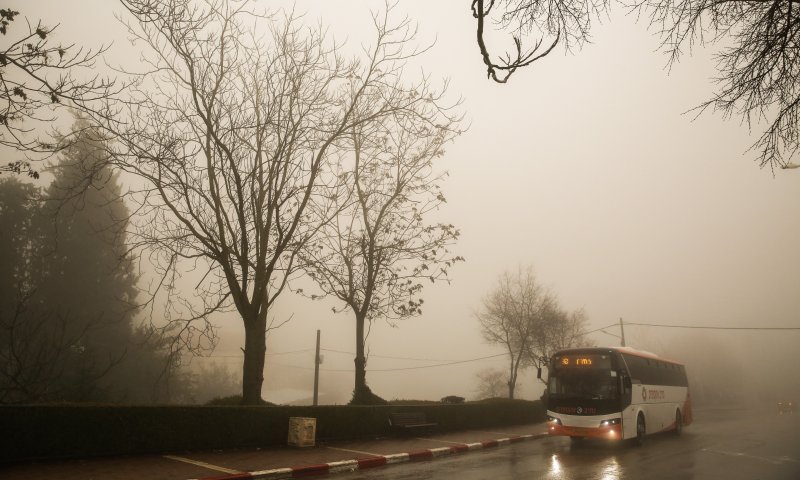 סערה ברחבי הארץ: צפי לשלג שיגיע מעל ל- 10 ס"מ