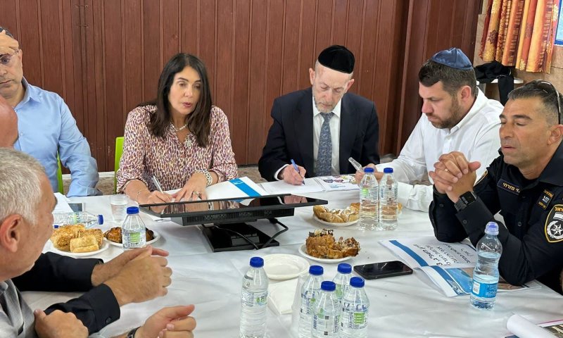 היערכות משרד התחבורה: מירי רגב בסיור במירון