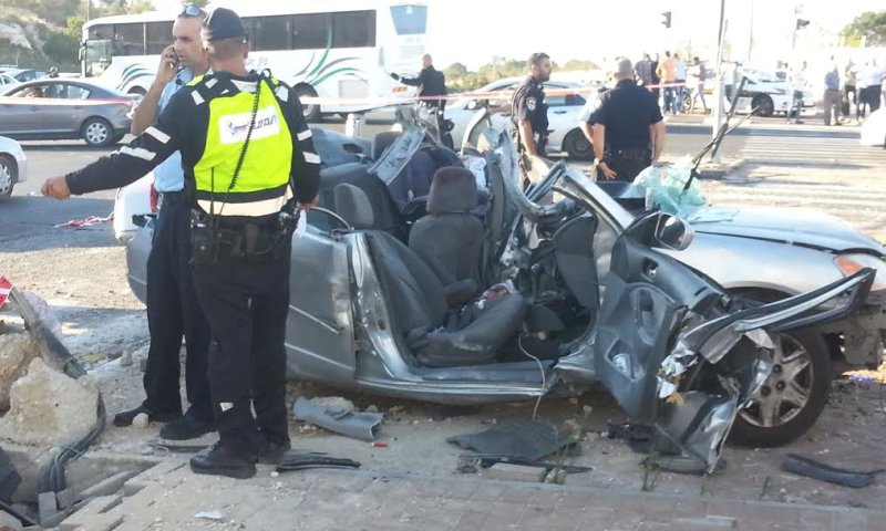 ארבעה פצועים בתאונת דרכים קשה בפסגת זאב