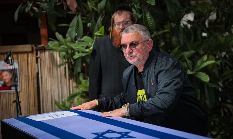 דני אלגרט ספד: אתה מובא למנוחת עולמים בקבר שכרה רה"מ