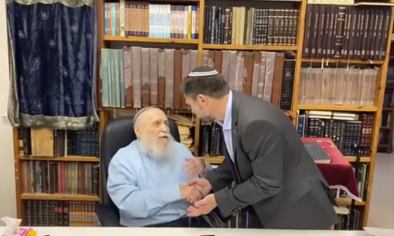 סמוטריץ' חגג עם הרב דרוקמן: &rdquo;נאחד את כולם&rdquo;