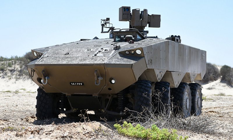 תכירו: הנגמ"ש הגלגלי הראשון בצה"ל