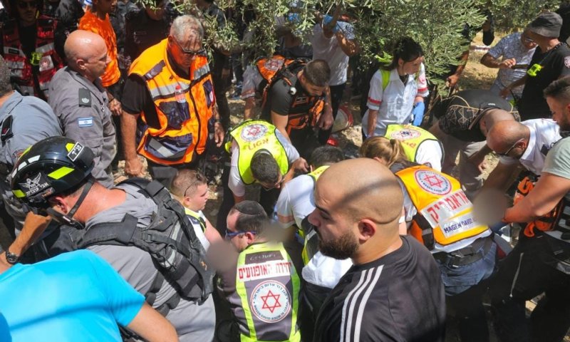 3 פצועים אנוש כתוצאה מנפילה לבור בדיר אל אסד