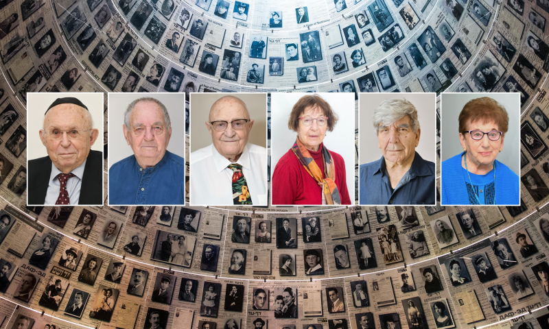 סיפורם של ששת מדליקי משואות הזיכרון ביד ושם