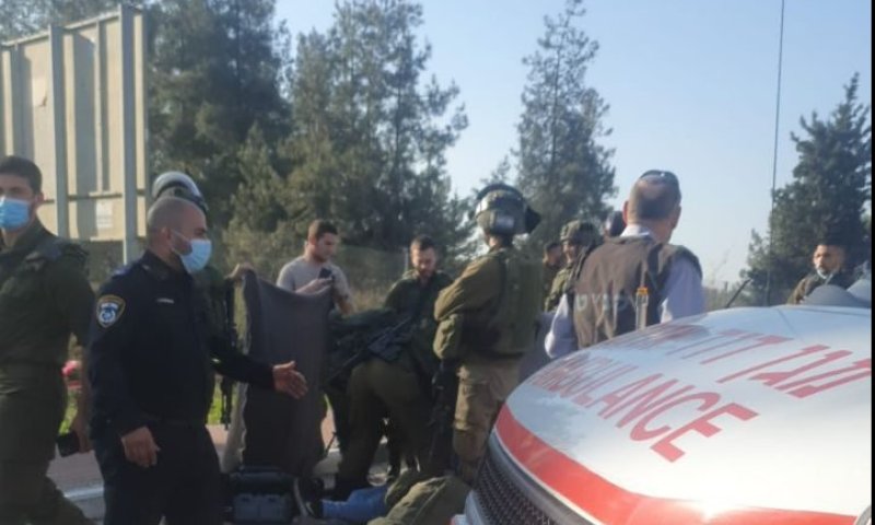 סוכל פיגוע דקירה בגוש עציון, המחבל נורה למוות