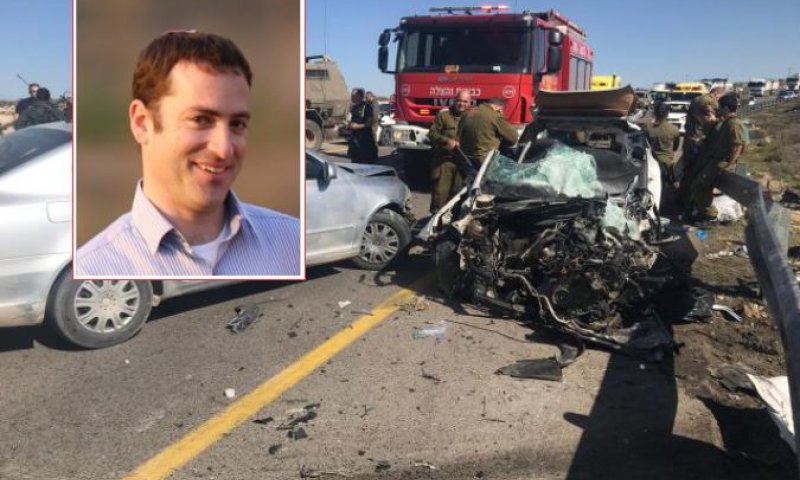 ישי ריבלין מאפרת נהרג בתאונה בהר חברון