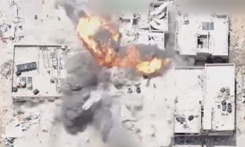 צפו בתיעוד: כלי טיס מחסלים מחבלי חיזבאללה