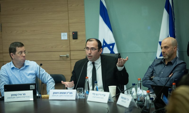 דוברות הכנסת מבהירה: הנחת החוק זה הליך רגיל