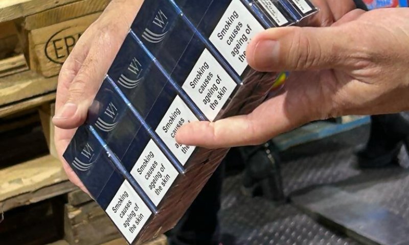 בתוך חבילות נודלס: סוכלה הברחה של 675 אלף חפיסות סיגריות