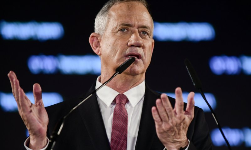 גנץ מודיע רשמית: "לא אשב בממשלה נתניהו"