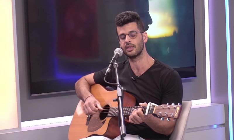 צפו: אוהד דרשן בביצוע מיוחד באולפן סרוגים