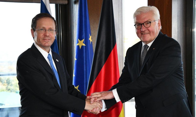 הרצוג בגרמניה: "רוחות השנאה מגיעות מאיראן"