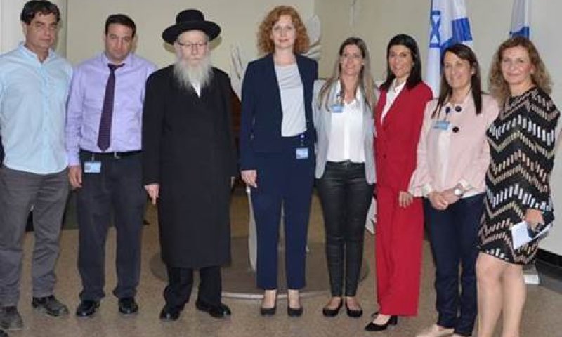 סגן שר הבריאות יעקב ליצמן ביקר במרכז הרפואי וולפסון