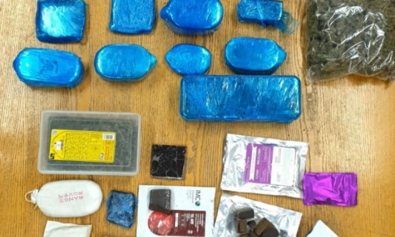 תושב טבריה נתפס עם חשיש בשווי 350,000 שקל