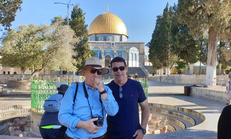 העיתונאי בן כספית הפסיד בהתערבות ועלה להר הבית