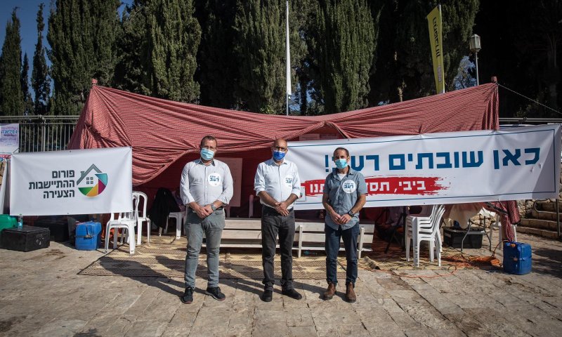 מנכ"ל מועצת יש"ע הצטרף לשובתי הרעב במאהל