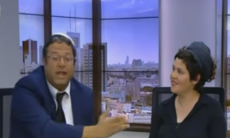 בן גביר מול כלתו של מוטי יוגב; צפו בעימות הסוער