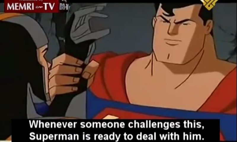 החיזבאללה: היהודים המציאו את סופרמן כדי להשתלט על העולם